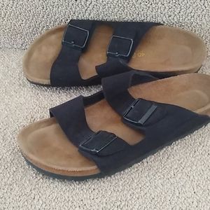 Birkenstock Black Open Sandals